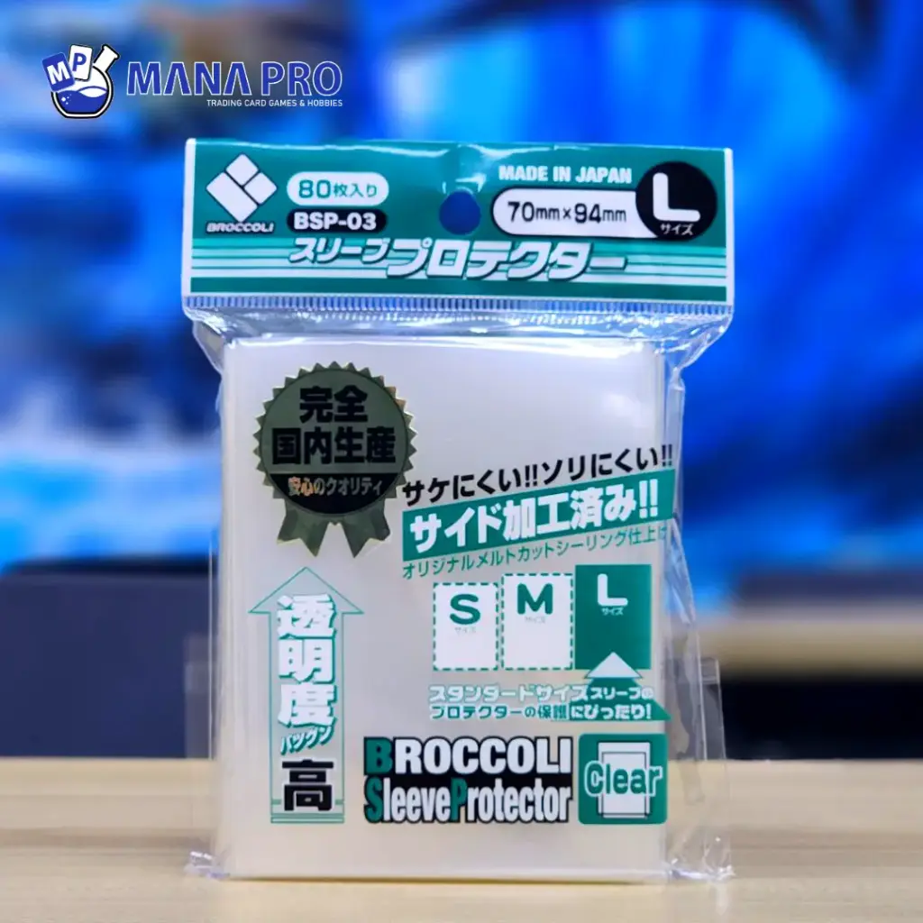 Broccoli Card Sleeve Clear (BSP-03)