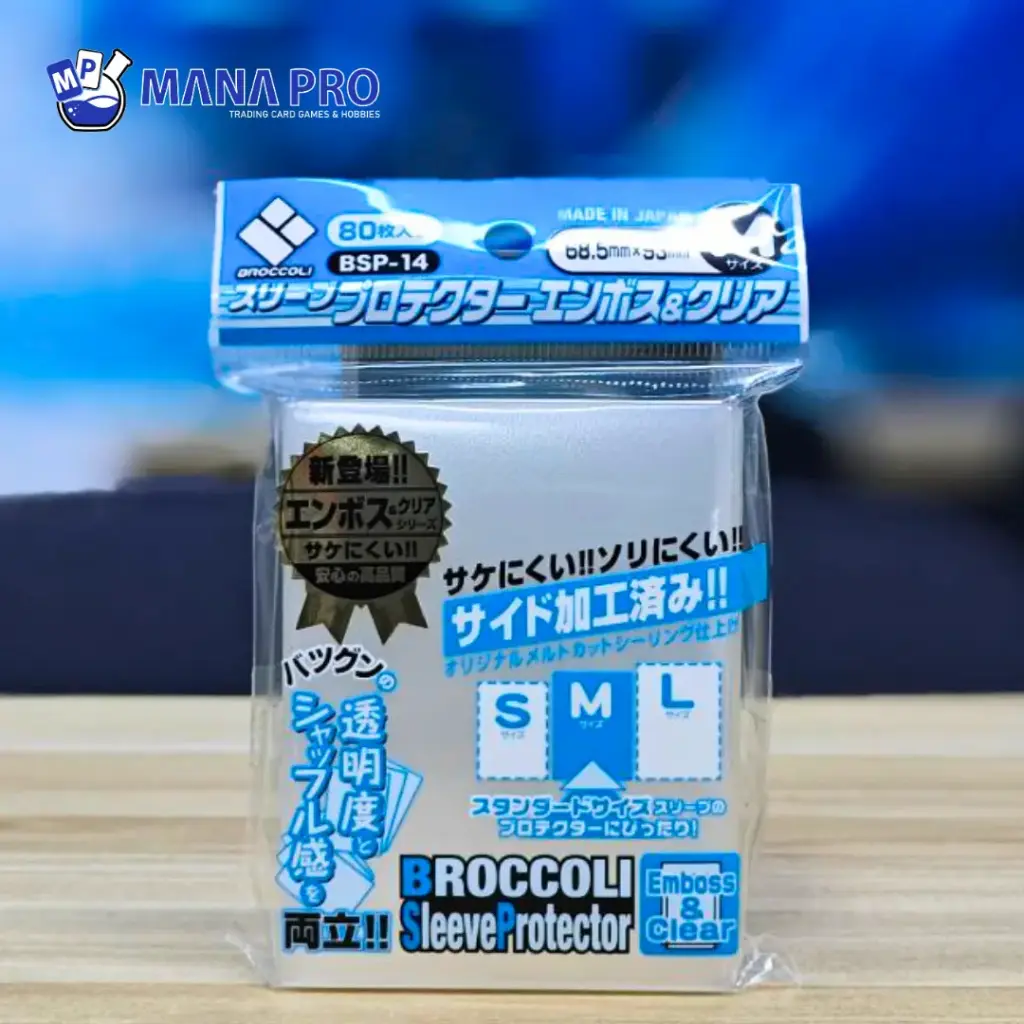 Broccoli Card Sleeve Emboss & Clear (BSP-14)