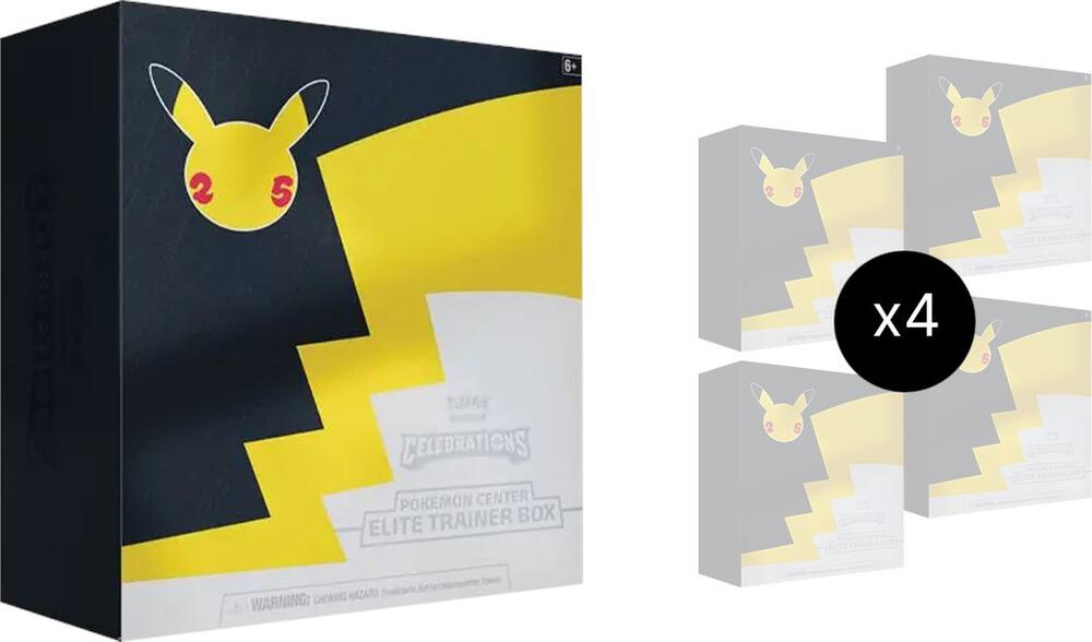 Celebrations Pokemon Center Elite Trainer Box Case (exclusive)