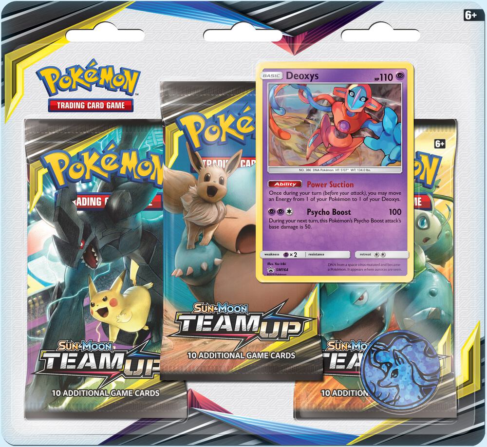 Team Up 3 Pack Blister [deoxys]