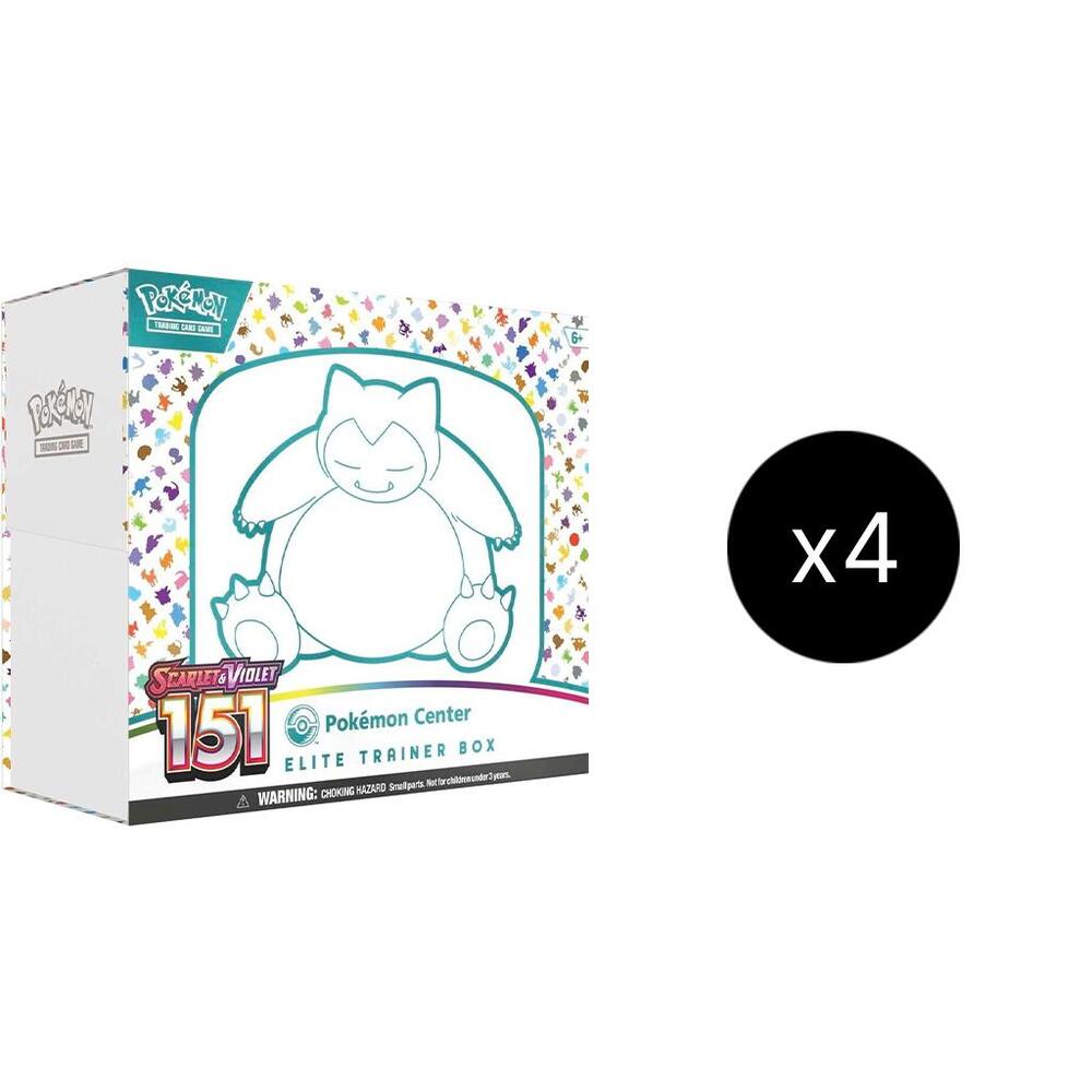 151 Pokemon Center Elite Trainer Box (exclusive) Case