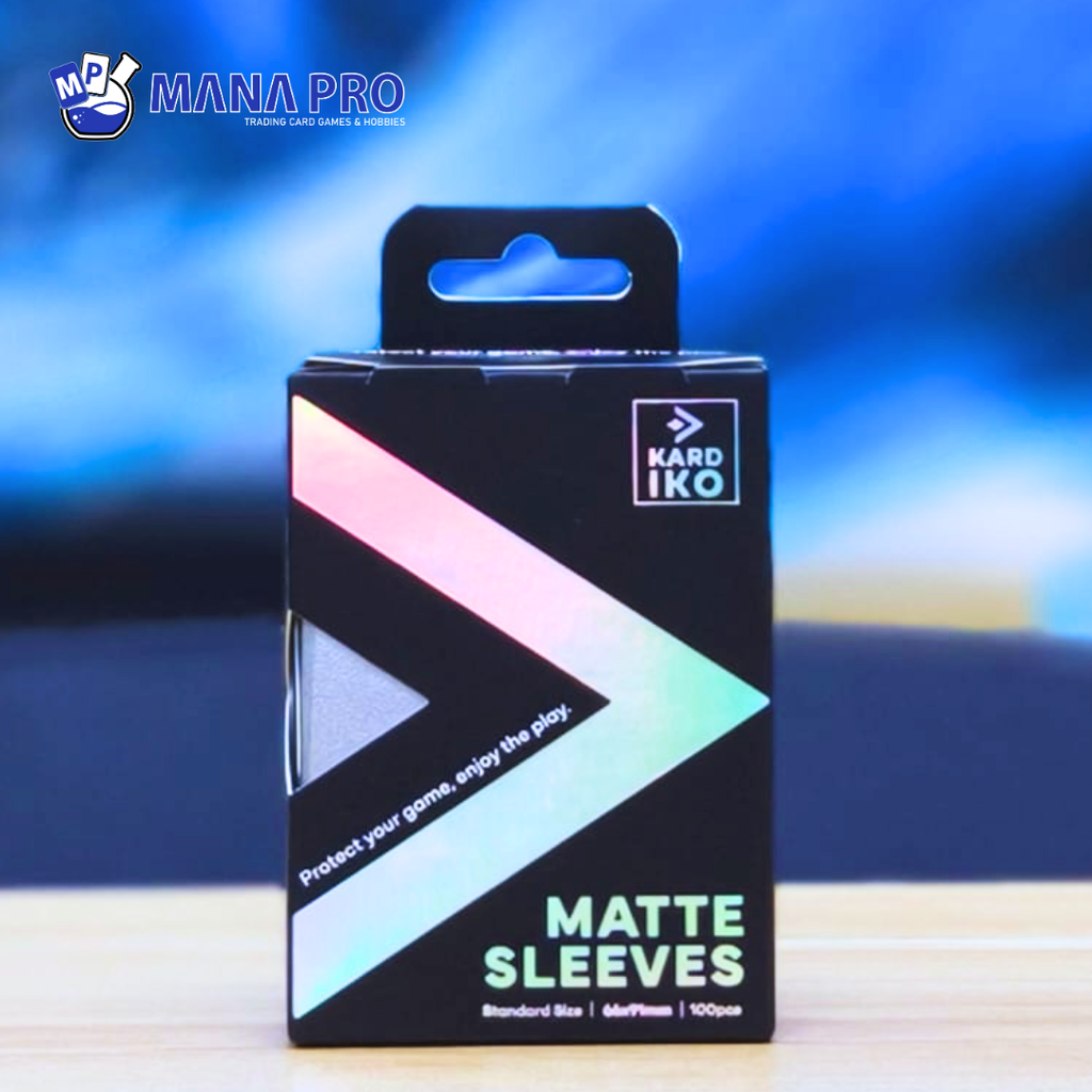 KARDIKO Standard Size Sleeves Matte Silver