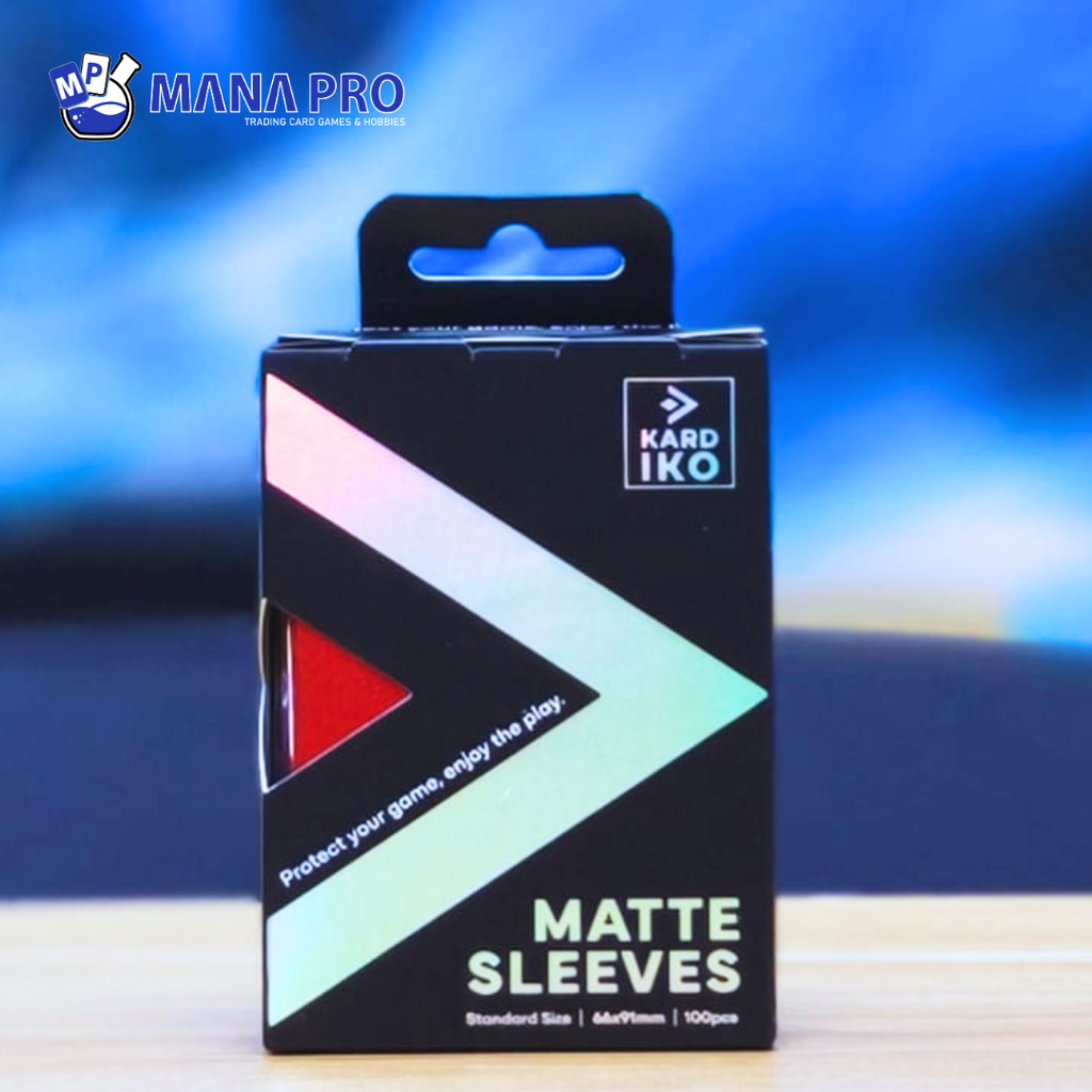 KARDIKO Standard Size Sleeves Matte Viva Magenta