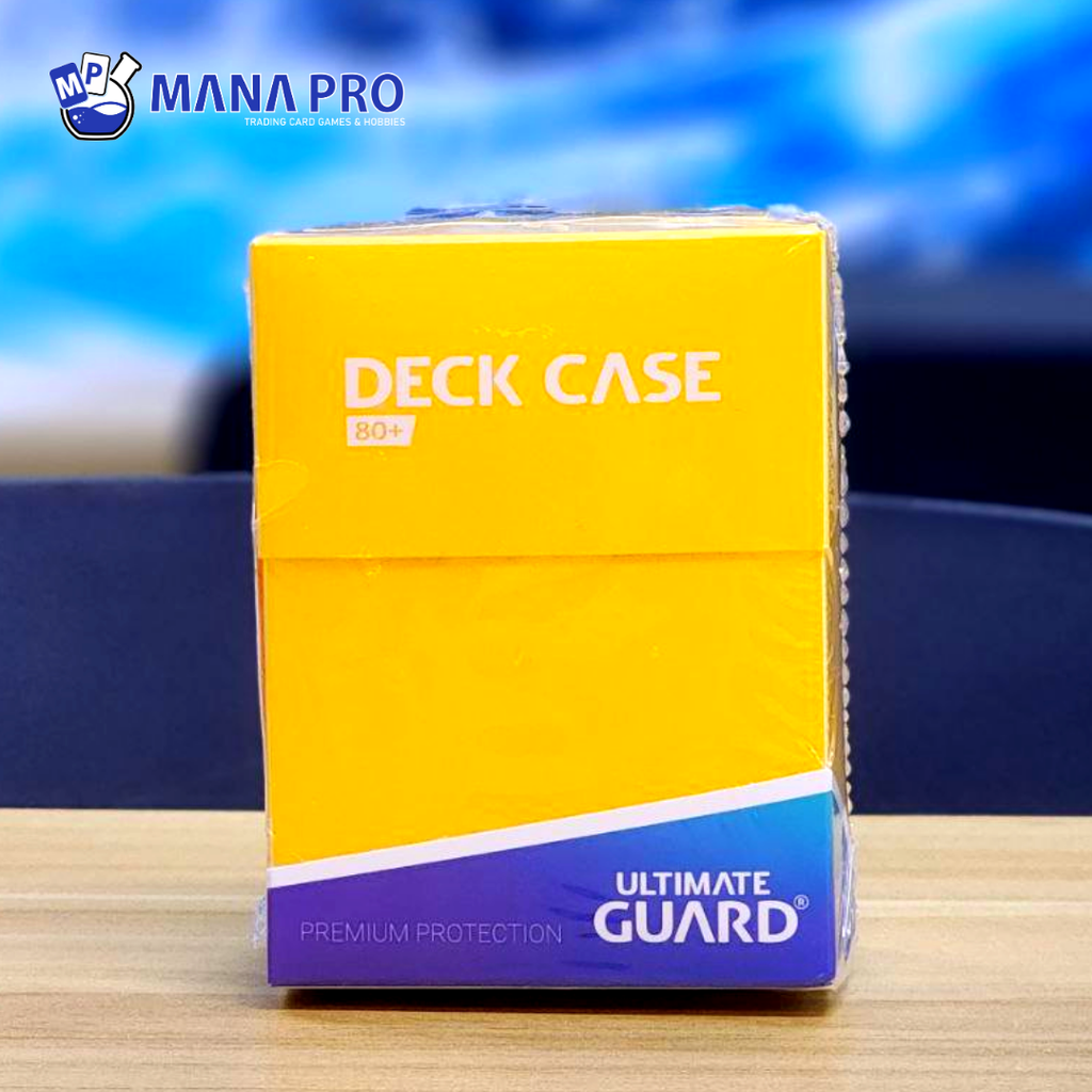 Ultimate Guard Yellow 80+ Deck Case