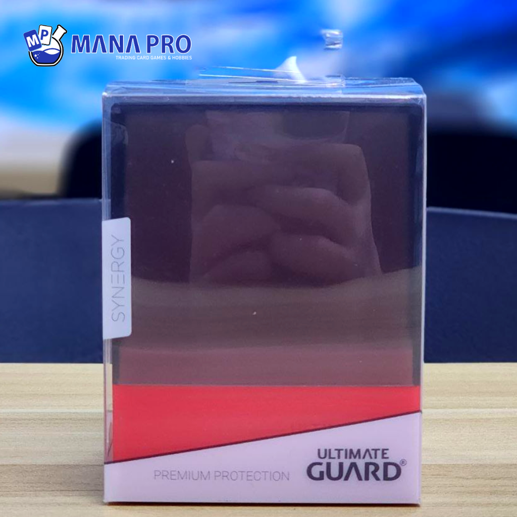Ultimate Guard Boulder Blue/red 100+ Deck Case Synergy Series
