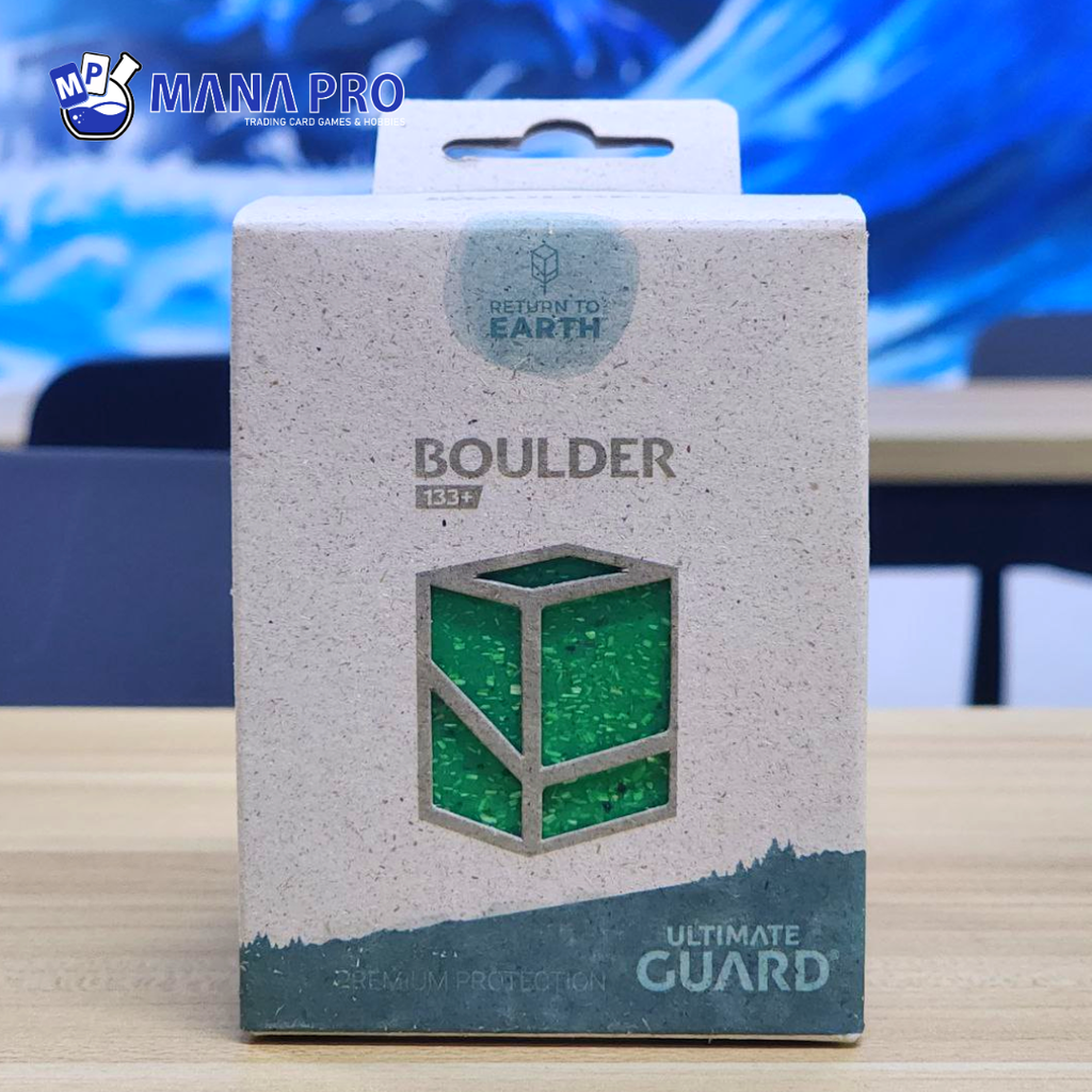 Ultimate Guard Boulder Return To Earth Green 133+ Deck Case