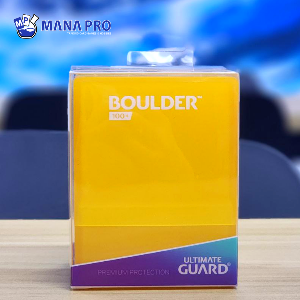 Ultimate Guard Boulder Amber 100+ Deck Case
