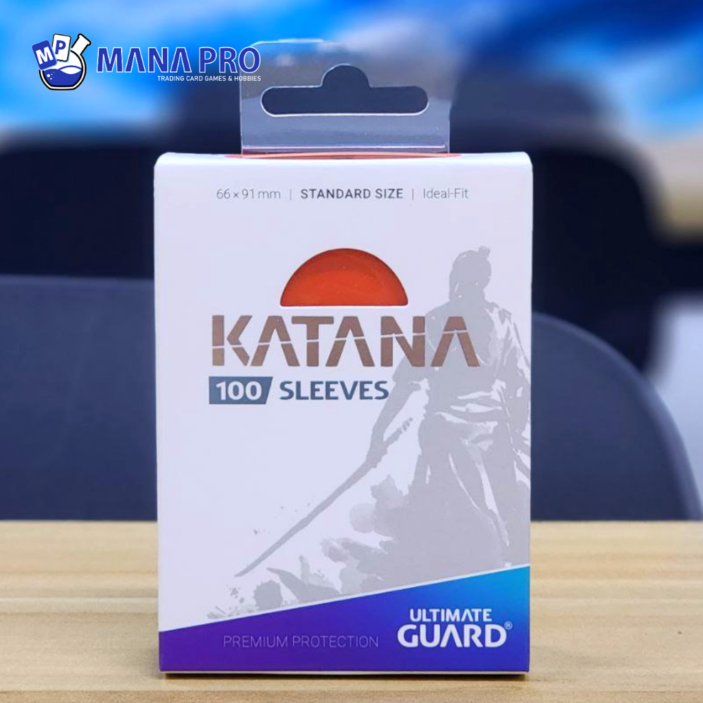 Ultimate Guard Katana Orange Sleeves Standard Size