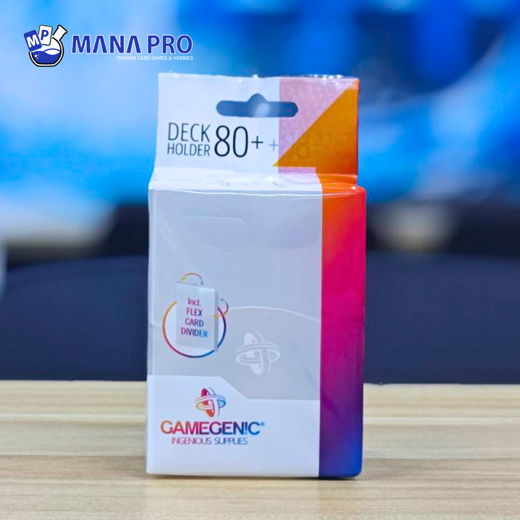 Gamegenic Deck Holder 80+ Clear Deck Box