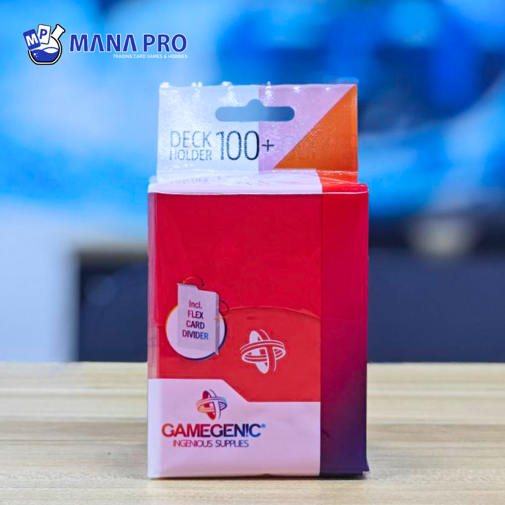 Gamegenic Deck Holder 100+ Red Deck Box