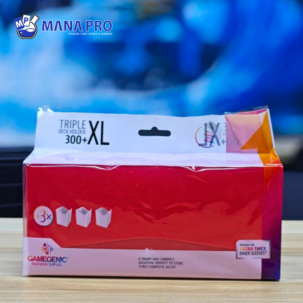 Gamegenic Triple Deck Holder 300+ XL Red