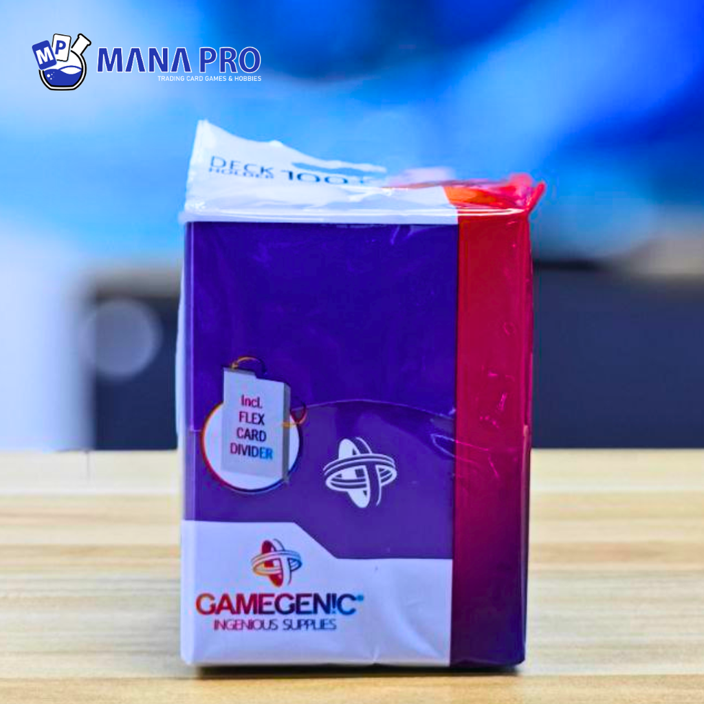 Gamegenic Deck Holder 100+ Purple Deck Box