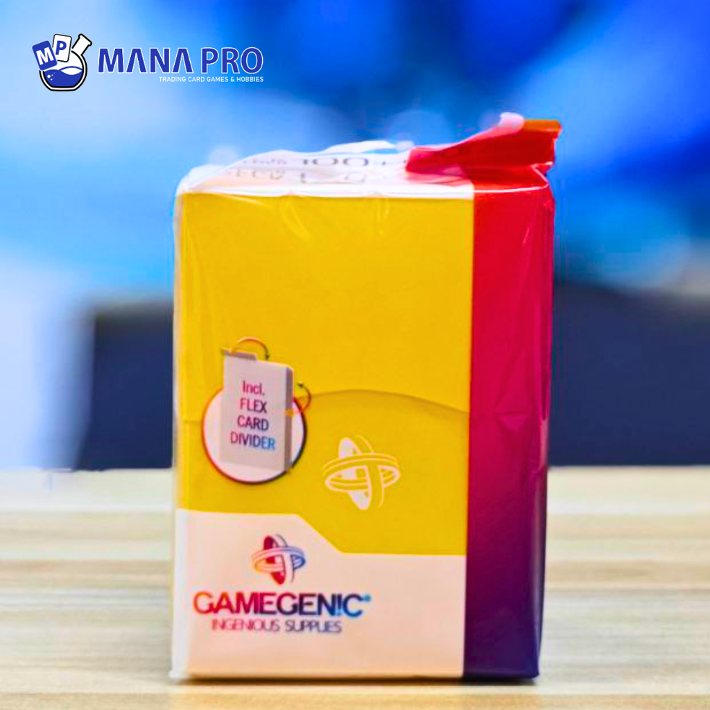 Gamegenic Deck Holder 100+ Yellow Deck Box