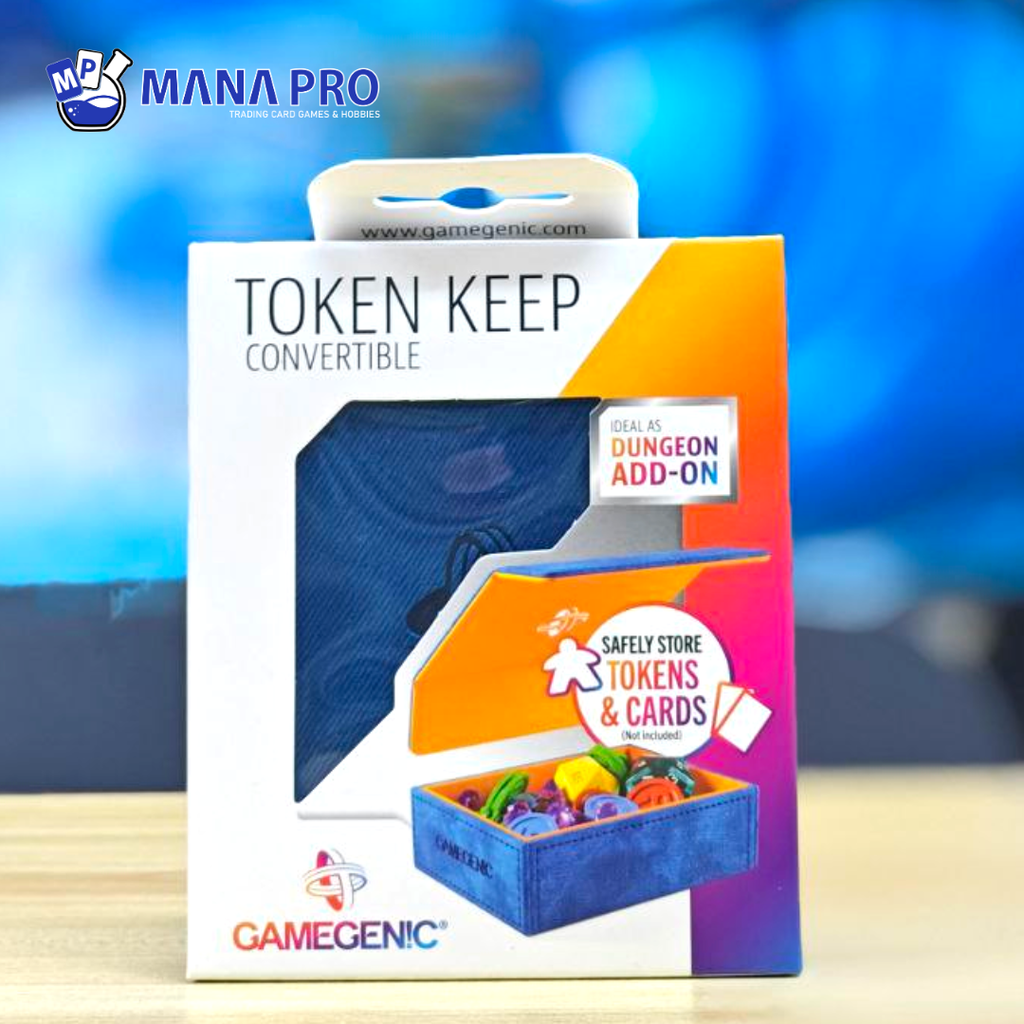 Gamegenic Token Keep Blue & Orange
