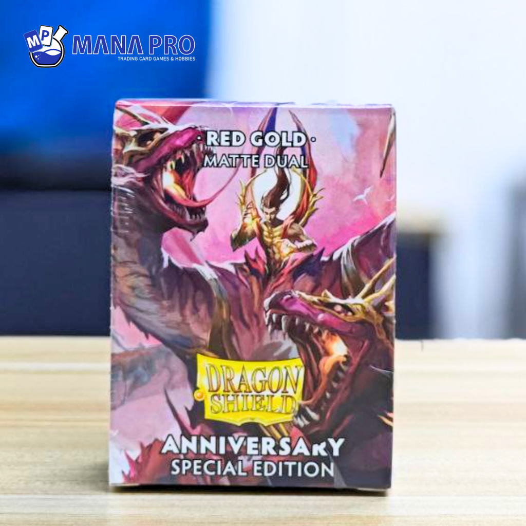 Dragon Shield Red Gold Dual Matte Special Edition Sleeve