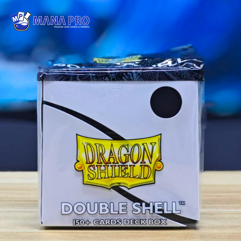 Dragon Shield Ashen White Double Shell Box