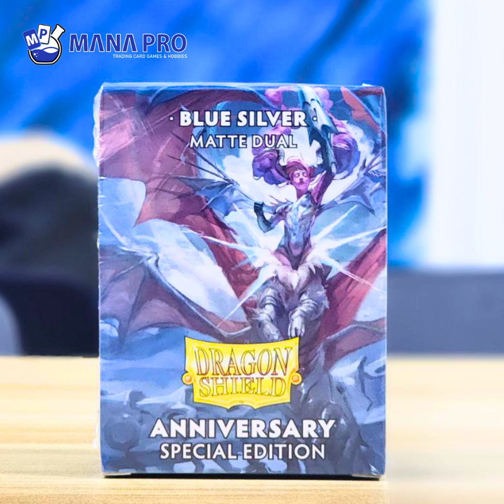 Dragon Shield Blue Silver Dual Matte Special Edition Sleeve