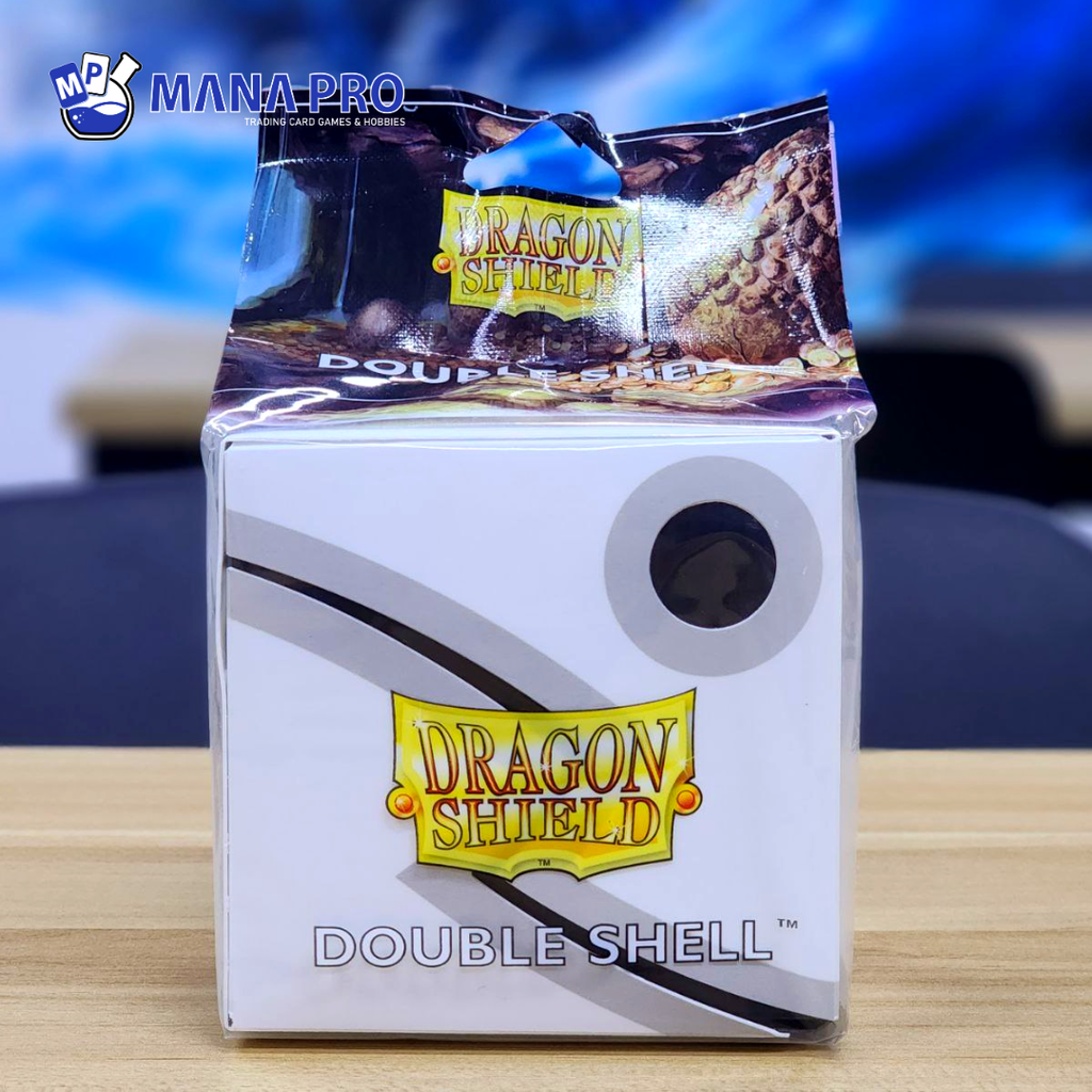 Dragon Shield White & Black Double Shell Box