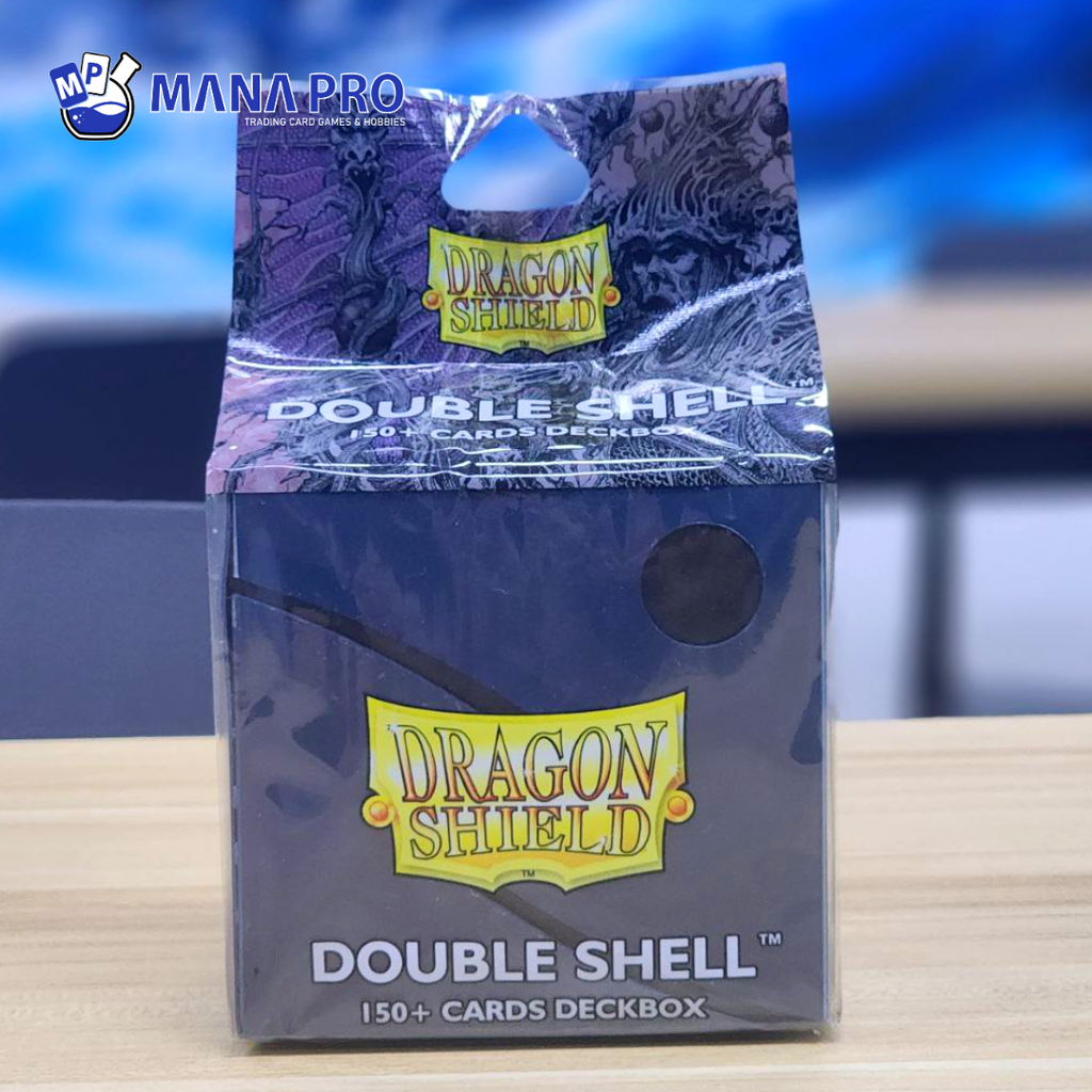 Dragon Shield Midnight Blue & Black Double Shell Box