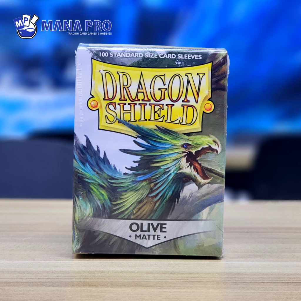 Dragon Shield Olive Matte Standard Sleeve