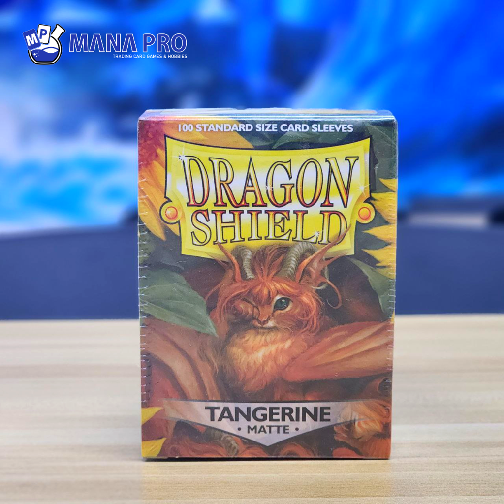 Dragon Shield Tangerine Matte Standard Sleeve