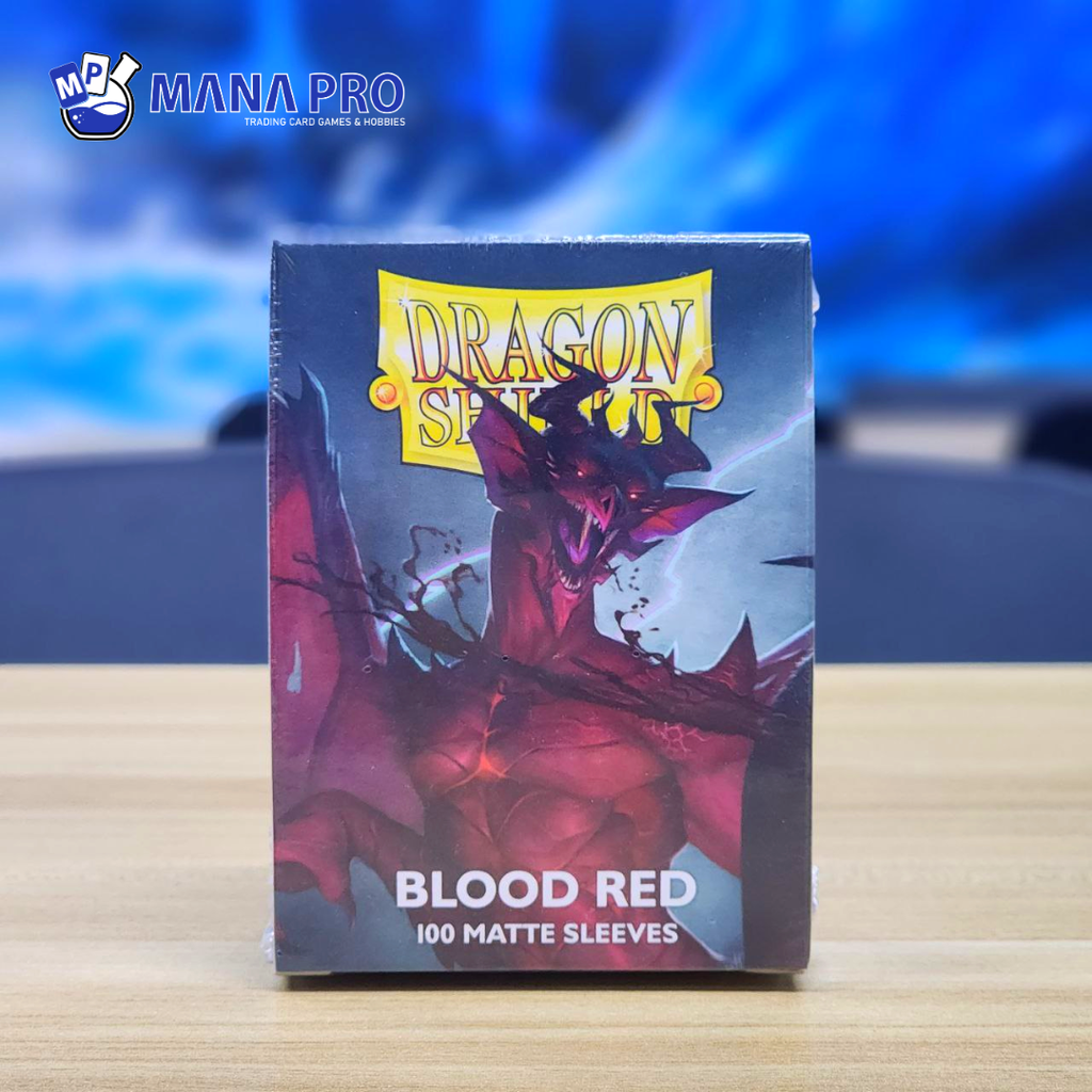 Dragon Shield Blood Red Matte Standard Sleeve
