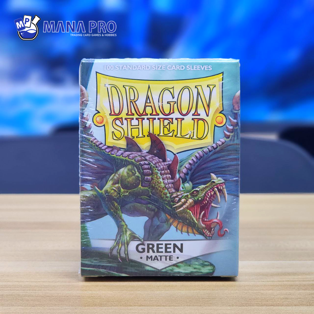 Dragon Shield Green Matte Standard Sleeve