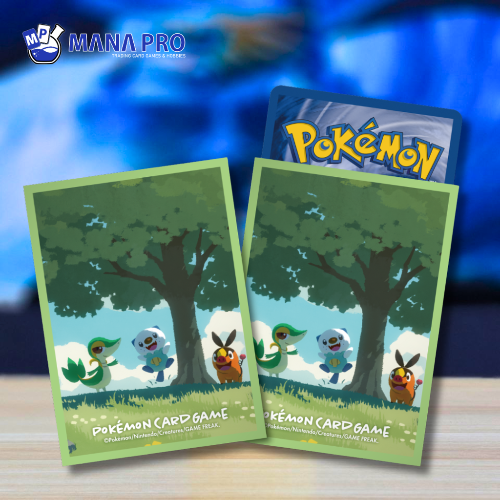 Pokemon Tcg Snivy Tepig Oshawott Sleeve (64 Sleeves)