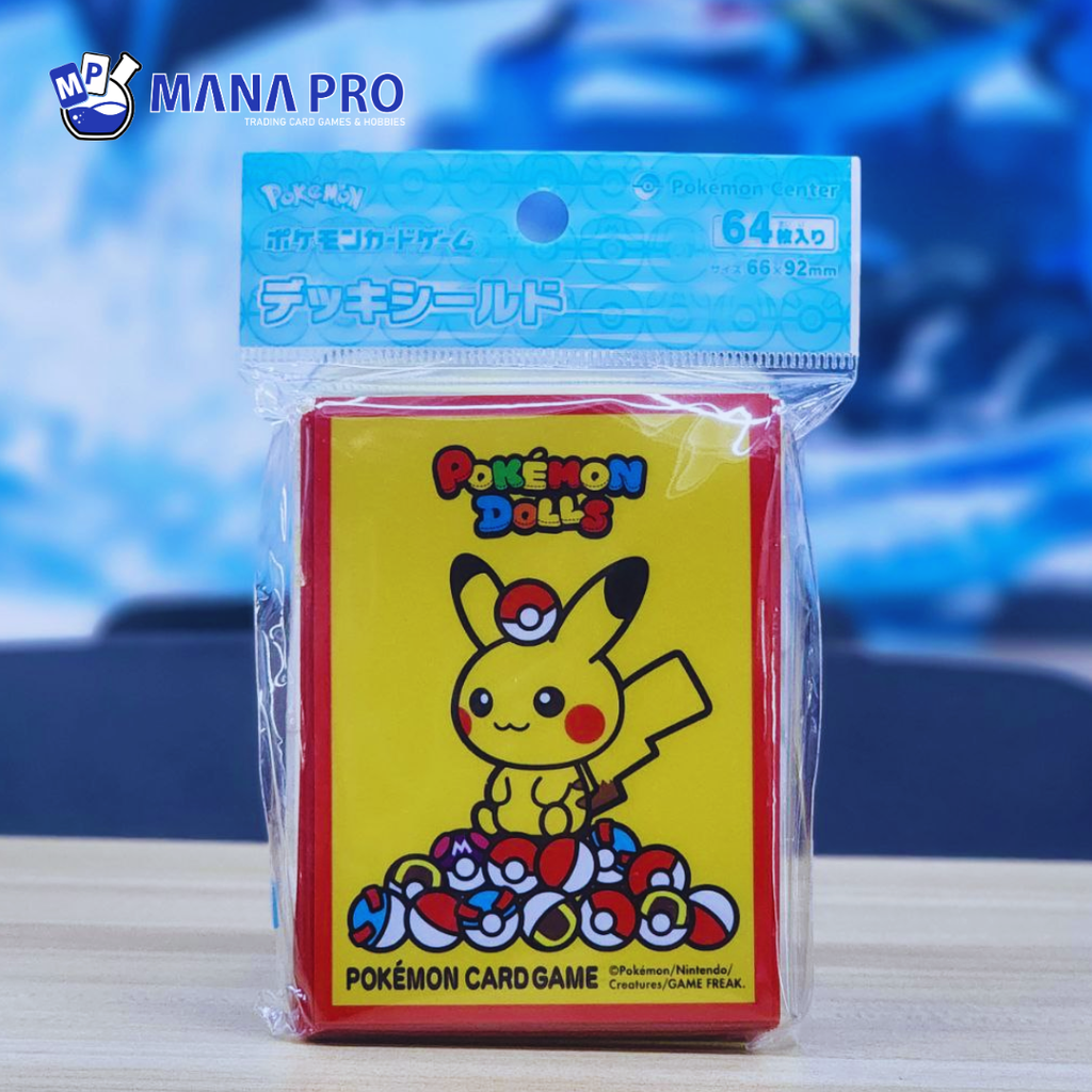 Pokemon Tcg Pokemon Dolls Pikachu Sleeve (64 Sleeves)