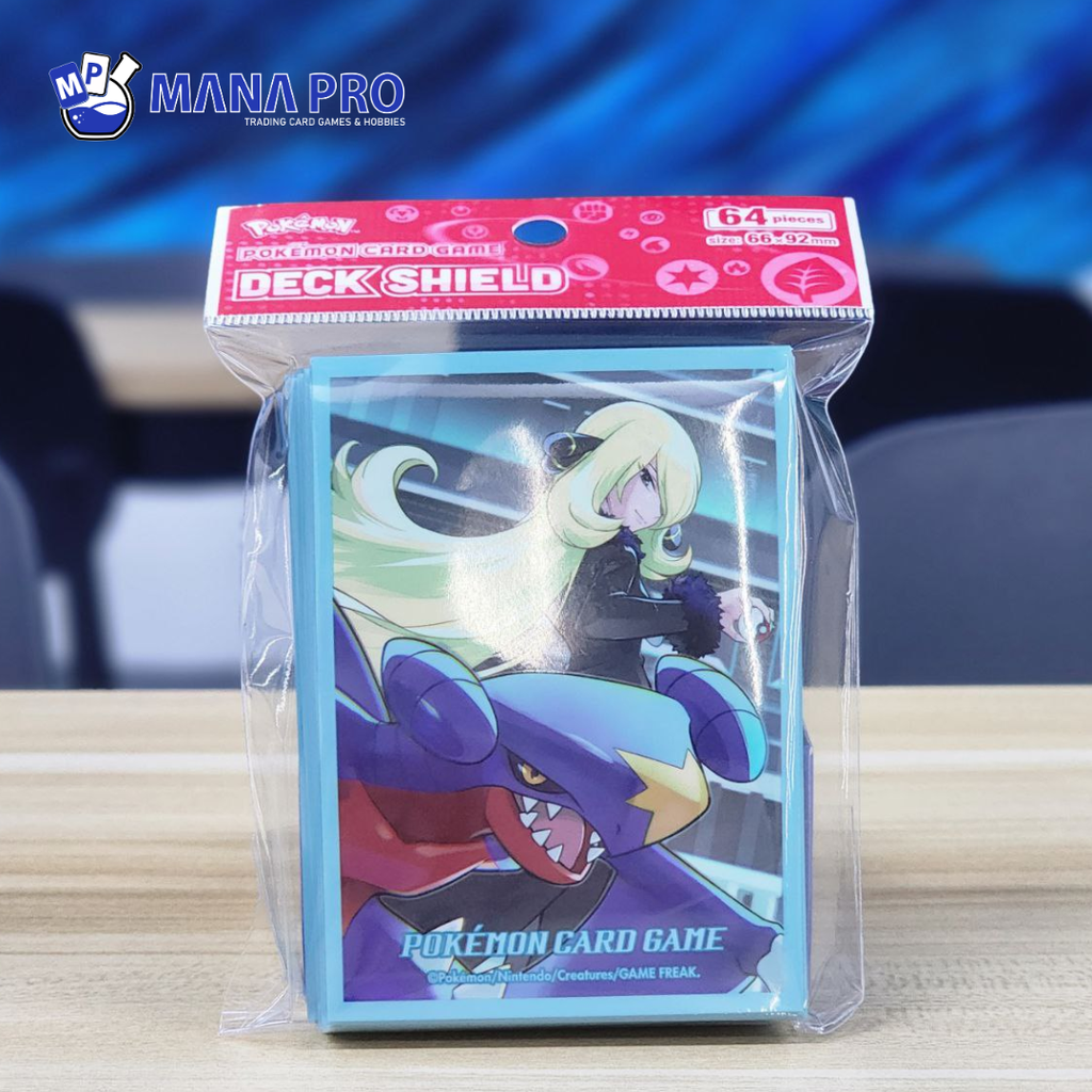 Pokemon Tcg Cynthia And Garchomp Sleeve (64 Sleeves)