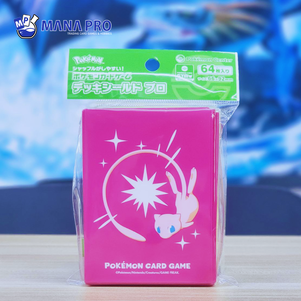 Pokemon Tcg Hot Pink Mew Sleeve (64 Sleeves)