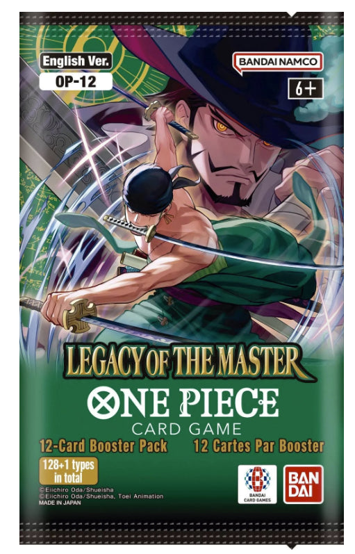 One Piece Card Game Legacy Of The Master Booster Pack (OP12) For Asia (English)
