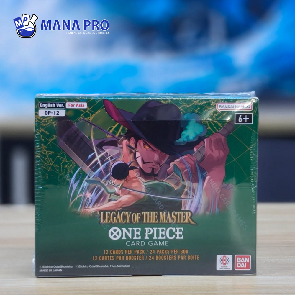 One Piece Card Game Legacy Of The Master Booster Box (OP12) For Asia (English)