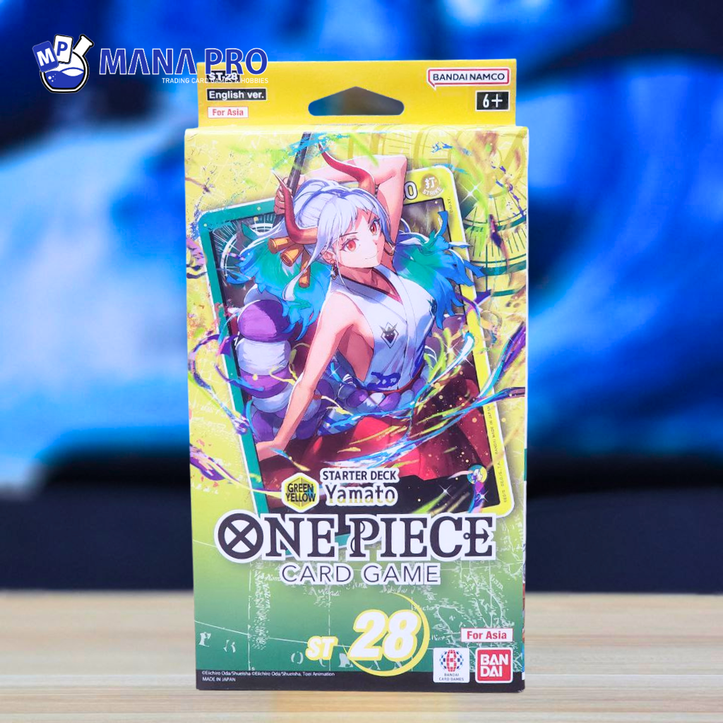 One Piece Card Game Green/Yellow Yamato Starter Deck [ST-28] For Asia (English)