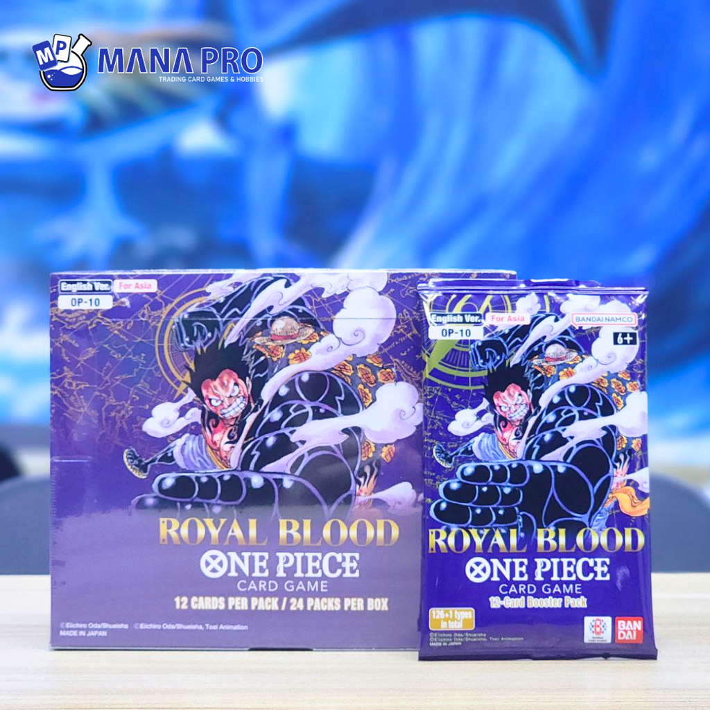 One Piece Card Game Royal Blood Booster Pack (OP10) Eng For Asia