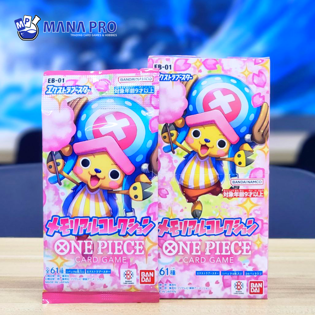 One Piece Card Game Extra Booster Memorial Collections Booster Box (EB01)