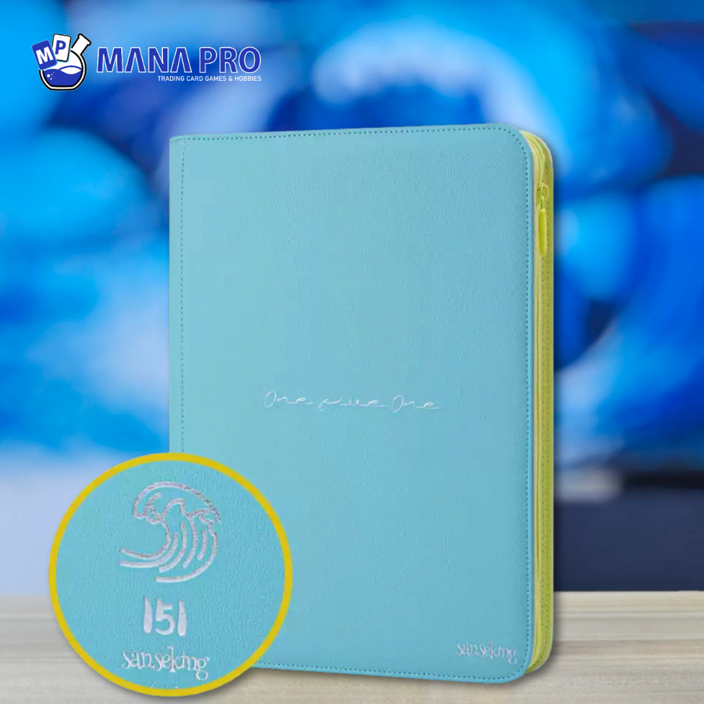Sanseking 151 Rainbow 9 Pockets Card Binder (Marishalo - Turquoise)