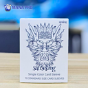 Sanseking Standard Single Color Card Sleeve Red