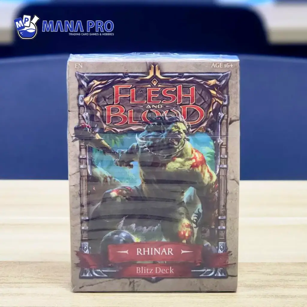Flesh And Blood Heavy Hitters Blitz Deck Rhinar