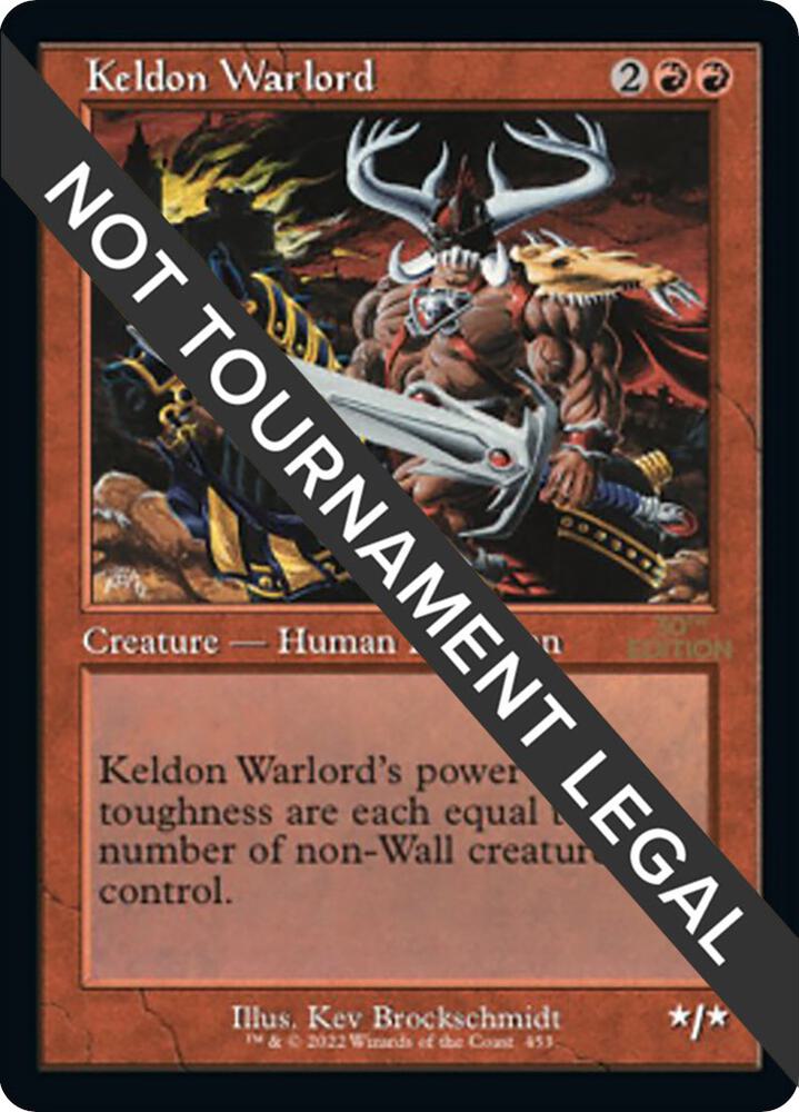 Keldon Warlord (retro Frame)