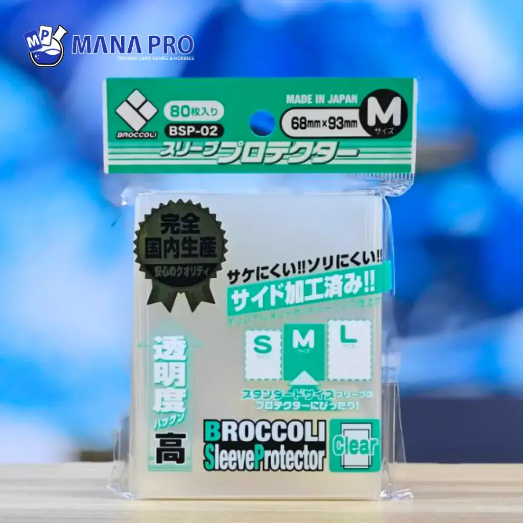 Broccoli Card Sleeve Clear (BSP-02)