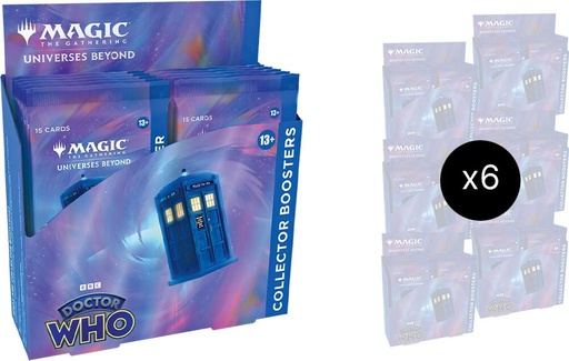 [496077] Universes Beyond: Doctor Who - Collector Booster Display Case