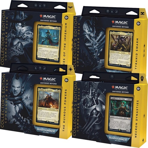 [272322] Universes Beyond: Warhammer 40,000 - Commander Deck Display (collector's Edition)