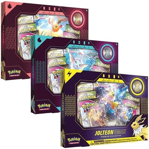 Eevee Evolution Vmax Premium Collection [set Of 3]