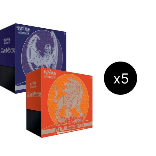 [243052] Sun & Moon Elite Trainer Box Case