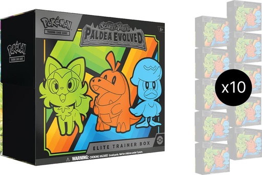 [496911] Paldea Evolved Elite Trainer Box Case