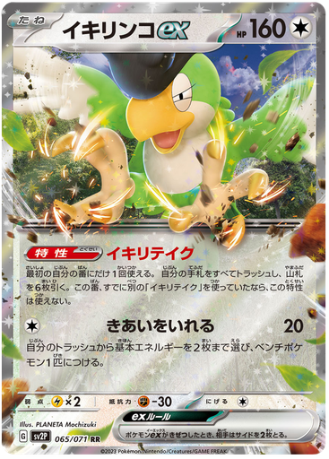 [Squawkabilly ex SV2P 065/071 RR JPN] Squawkabilly ex SV2P 065/071 RR JPN