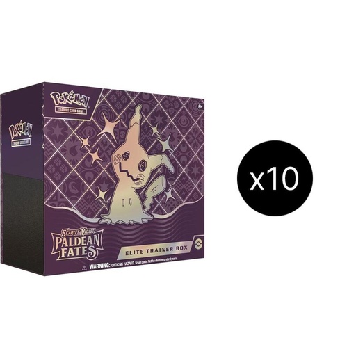 [530700] Paldean Fates Elite Trainer Box Case