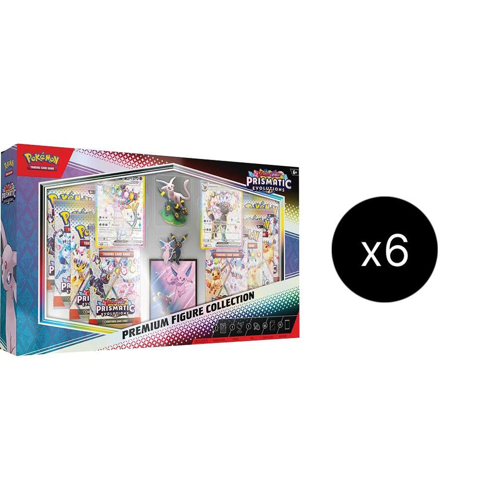 Prismatic Evolutions Premium Figure Collection Case | Mana Pro