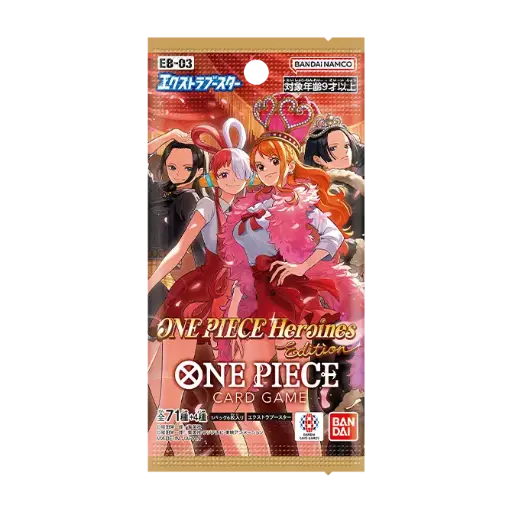 One Piece Card Game Extra Booster Heroines Edition Booster Pack (EB03)